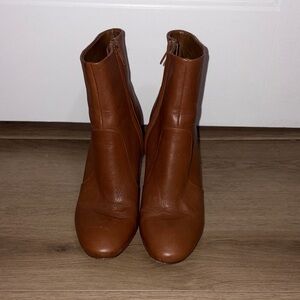 Vince Brannen Walnut Brown Leather Boots 👢